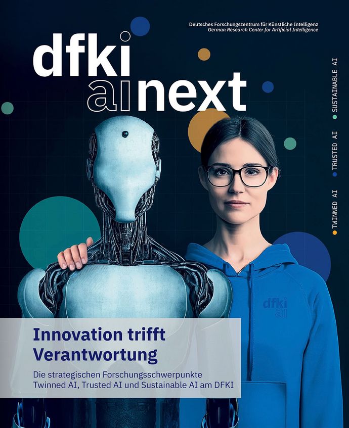 Cover der dritten Ausgabe vom KI Magazin dfki ai 
