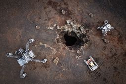 Wegbereiter für Langzeitmissionen auf dem Mond: Europäisches Roboter-Team erkundet autonom Lavahöhle auf Lanzarote