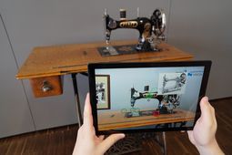 Augmented Things erweckt Pfaff-Nähmaschine zum Leben.