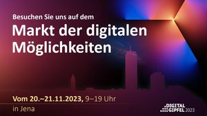 Digital-Gipfel 2023: DFKI mit robotischem Exoskelett und virtuellem Zuchtgarten auf dem Markt der Digitalen Möglichkeiten