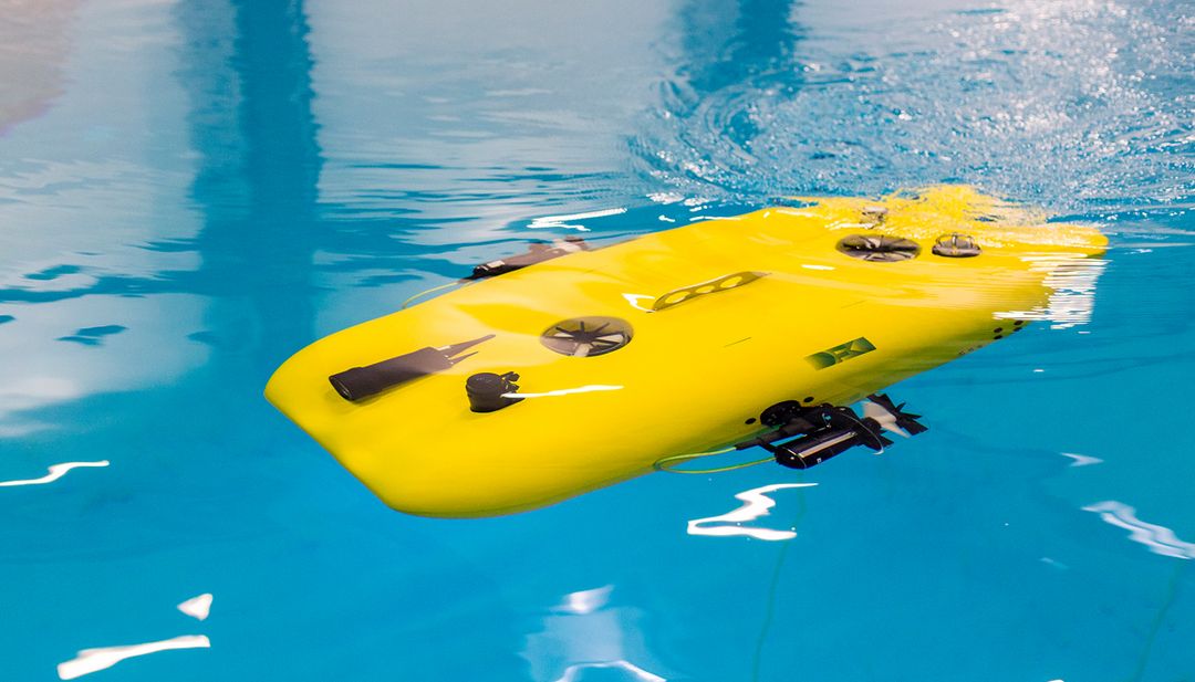 Unterwasserroboter im Projekt Mare-IT