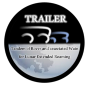 Tandem of Rover and Associated Wain for Lunar Extended Roaming