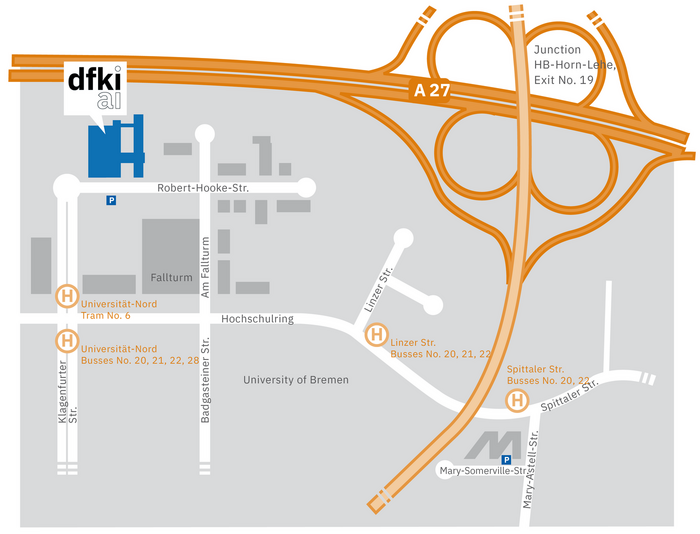 Location of DFKI Bremen main site
