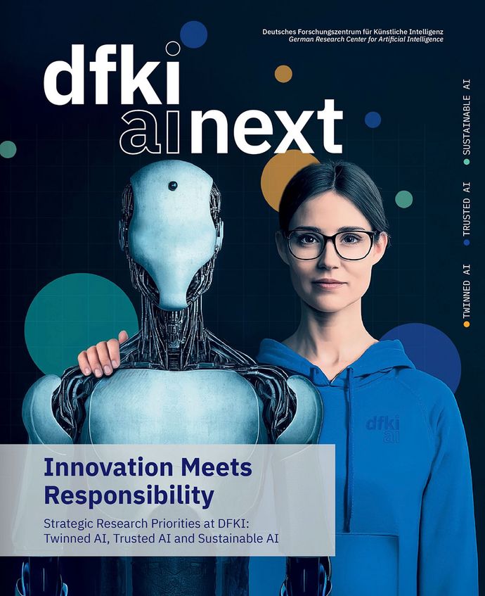 Cover third issue AI magazine dfki ai next
