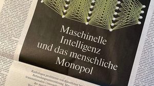 Maschinelle Intelligenz und das menschliche Monopol