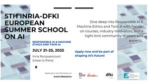 Join IDESSAI 2025 – The 5th Inria-DFKI European Summer School on AI