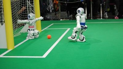 Europameistertitel im Roboterfußball