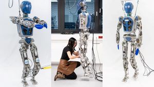 Laufen lernen mit hybrider KI: DFKI präsentiert wegweisenden Ansatz für sichere selbstlernende Robotersteuerung