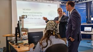 Staatssekretär Oliver Luksic übergibt Zuwendungsbescheid für deutsch-französisches Projekt NEARBY