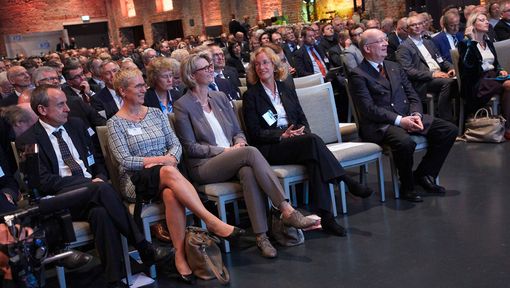 Das Publikum während des Festakts.