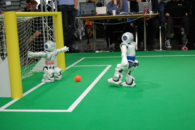 Europameistertitel im Roboterfußball