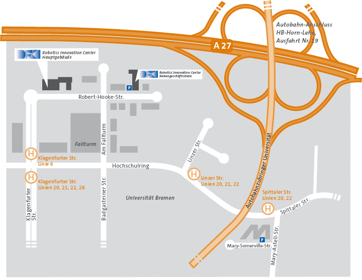 Lageplan RIC