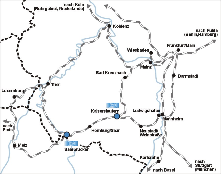 Anreise mit der Bahn