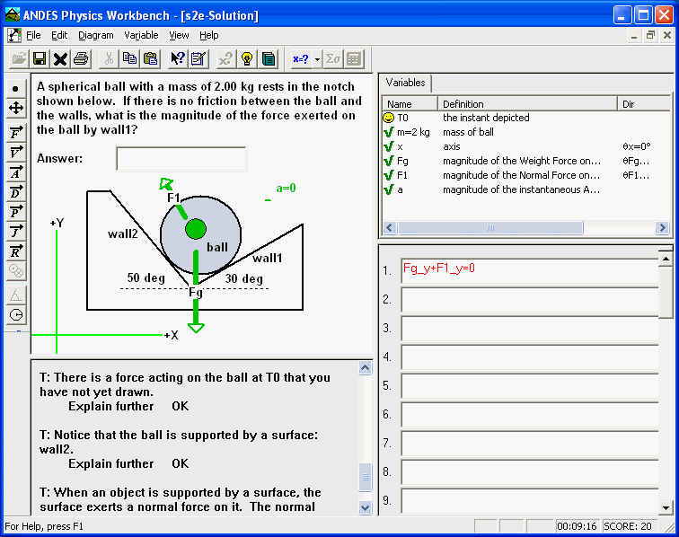 Answer base. Physics Tutor. M.Tutor программа. The Andes physics Tutoring System.